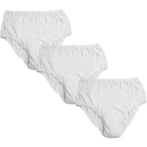 Pull On Style Adult Cloth Diaper for Women, Reusable Nappy Washable Elderly Incontinence Care Protection Nappies Underwear for Women, Repeatedly Washing Leak-Proof Safety Pants (27-39 inch Waist)