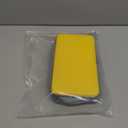 CD Case, Siveit DVD Case Holder 96 Capacity Hard Plastic CD DVD Disc Cases Storage Binder Wallet for Car Home Office Travel (Yellow)