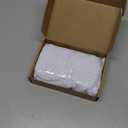 MECCANIXITY 6 Inch Wide 5 Yard Lace Ribbon Floral Pattern White Lace Trim Ribbon for Sewing Making, and DIY Crafts, Gift Wrapping, Bouquets, Wedding Decor