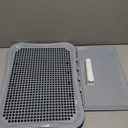 Pee Pad Holder, Indoor Potty Tray for Puppy and Small Size Dog with Pee Wall, Non-Skid Feet, 20 * 15.4 * 1.4 inch (Large)