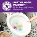 Safe & Fun Potty Training Toilet Targets, 40 Star-Shaped Tablets, Fizzing & Color Changing, 4 Colors, Ditch Those Diapers - Pee Targets for Boys and Kids