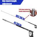 Telescoping Pressure Washer Wand, Power Washer Accessory