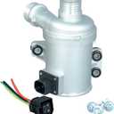 11517604027 Electric Engine Water Pump with Bolts Plug Compatible with BMW Z4 X1 X3 X4 X5 220i 228i 325i 328i 328i GT xDrive 428i xDrive 520i 528i 2.0L Replace OE 11518635089 11518625097