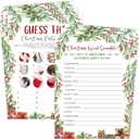 30 Players Word Scramble and Picture Quiz, Christmas Games for Families, Tis The Season Christmas Trivia, Annual Festive Events, Winter Holiday Supplies, Ice Breaker Winter Holiday Activities,01