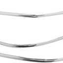 NewYall Chrome Front Lower Bumper Center and Side Left Right Trim Molding for Mercedes S350 2012-2013, S400/S550/S600/S65 AMG 2010-2013, S63 AMG 2010