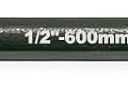 1/2 Inch Drive Extension,24-Inch Length 1/2" Impact Extension Bar,24" Long Socket Wrench Extender,Cr-Mo Steel