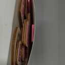 Thyle 4 Pcs Galentines Day Decorations Wooden Table Decor Happy Galentines Sign Centerpiece Photo Props for Bestie Friends Valentines Party Supplies Accessories