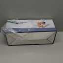 Osteo Cervical Pillow for Neck Pain Relief, Hollow Design Odorless Memory Foam Pillows with Cooling Case, Adjustable Orthopedic Bed Pillow for Sleeping, Support for Side Back Sleepers (Standard High(24.5*16.5*5.2/4.1 inches), White)