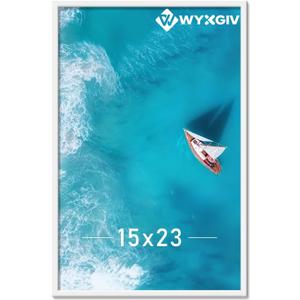 Wyxgiv White 15x21 Picture Frame Lightweight yet Durable Frame Wall Hanging