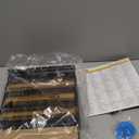 SpaceAid Pull Out Spice Rack Organizer with 20 Jars, Heavy Duty Slide Out Seasoning Organizer for Kitchen Cabinets, with 801 Labels and Chalk Marker, Left Facing