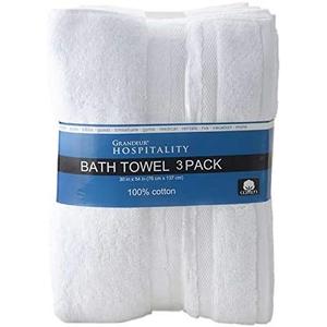 Bath Towel 3 Pack 34" x 54" 100% Cotton 3 Pack