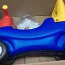 Little Tikes Push and Ride Racer – 22"L x 10"W x 17"H with screws
