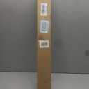 LazBlinds No Drill Zebra Blinds for Windows 26.5" W x 72" H, Black