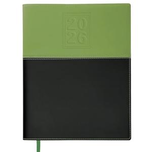 2026 Planner Calendar, 8"x10" : Includes 14 Months (November 2025 - December 2026) / 2026 Weekly Planner/Weekly Agenda/Monthly Calendar Organizer (Green/Black)