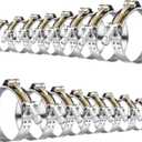 16Pack T Bolt Hose Clamps Set, 8 Size 3/4"~2.5" T bolt Heavy Duty Hose Clamp Working Range 28-78mm, 304 Stainless Steel for Radiator Hoses Clamp (1.10 - 3.07 inches)