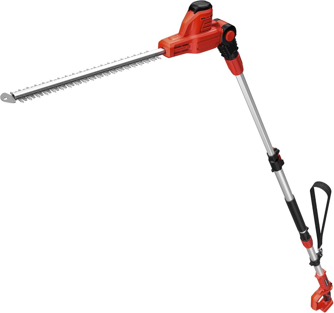 20" Pole Hedge Trimmer (No Battery) Compatible with Milwaukee18V Battery