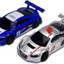 AGM MASTECH 1:87 Scale Slot Car Racing Vehicle for Mini Deluxe Block Building N GD Serie Race Set (GD-C1920) 2PC