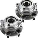 2pcs 512460 Front/Rear Wheel Hub and Bearing Assembly Compatible withFord Explorer 2011-2019, Fit for Ford Police Interceptor Utility 2013-2018, 5 Lugs Non-ABS