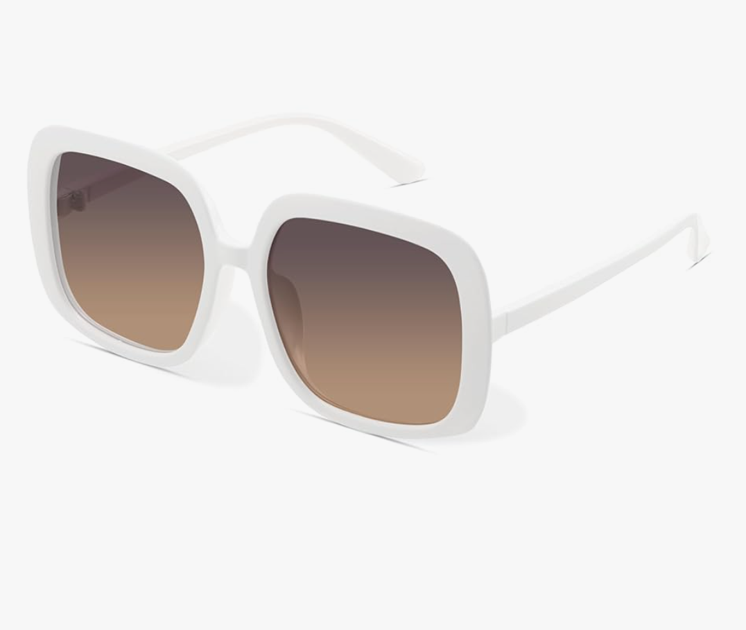 miyya Oversized Polarized Sunglasses Women, Trendy Retro Sun Glasses for Women 2025, Oversized Shades