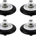 4581EL2002CPACK OF 4Dryer Drum Roller Assembly Replacement Part, Fit for Kenmore & LG Dryers, replace AGM75510755,4581EL2002A,4581EL3001A,4581EL3001C,4581EL3001F,4581EL2002H