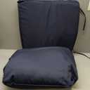 Outdoor Chair Cushions Set Navy Blue