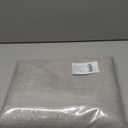 NICETOWN Angora Faux Linen Room Darkening Rod Pocket Curtains 63 inch Length, W42 x L63, Light Blocking Thermal Insulated Noise Reducing Drapes for Bedroom Living Room Farmhouse Decor, 2 Panels