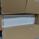 Heimlove 12 Inch Deep Floating Shelves, 55 x 12 inch Extra Long Floating Shelves for Wall Set of 2, Storage Shelf for Living Room Bedroom Kitchen Home, White