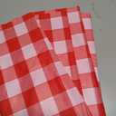misaya 4 Packs Buffalo Disposable Table Cloth, 54 x 108 Inch Waterproof Plastic Tablecloth, Rectangle Red and White Checkered Table Covers for Picnic, Birthday, Party, Back to School