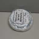 Maxdot 100 Pack Christmas Paper Plates 9" & 7" Snowman Winter Gingham Disposable Dessert Plates for Holiday Xmas Party Supplies(Scalloped, Light Blue)