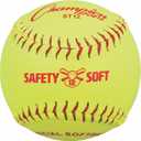 Champion Sports Saftey Softballs (12 Inch, Optic Yellow)