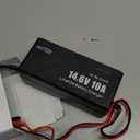 14.6V 10A LiFePO4 Battery Charger for 12V Lithium Iron Phosphate Batteries  Fast Charging, High Efficiency, LED Indicator, Durable Design with Overheat Protection