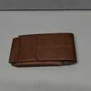 Phone Pouch Leather Belt Holster Case with Card Holder, Compatible with iPhone 15 Pro Max, 15 Plus,14 Pro Max, 14 Plus, 13 Pro Max, 12 Pro Max, 11 Pro Max, XS Max, Brown (Large)