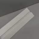 Door Draft Stopper, 36 Length Cuttable Weather Stripping Door Seal, Strong Adhesive Door Sweep for Exterior and Interior Doors (1, White)