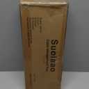 No Drill Under Desk Cable Management Tray, 36" Cord Management Tray with Cable Loop, Upgraded Oxford Fabric Wire Management for Standing Desk - No Damage to Table