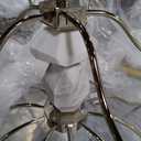 Kalco Lighting Kalco 304852CG Transitional 15 Light Chandelier from Carrara Collection in Gold, Champ, Gld Leaf Finish, Multicolor