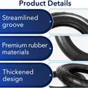 2 Sets 10x2 Electric Scooter Tire & Inner Tube, 10x2.0 54-152 10" e-scooter Tire Replacement, 10x2.125 Scooter Tire Fit for Gotrax G4/G Max Ultra/Tour Xp - With Tire Repair Kit