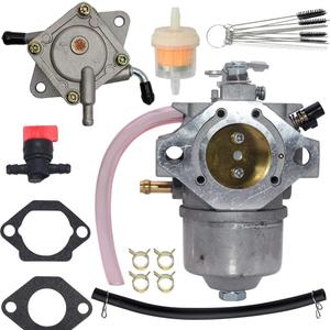 AM122852 Carburetor for John Deere GS75 HD75 185 260 265 tractors for Kawasaki FC540V 17HP Cycle Engine M97274 M97275 15003-2296 Carb with Fuel Pump