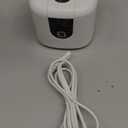 45kHz Ultrasonic Retainer Denture Cleaner Machine, Fast Cleaning for Aligners, Mouth Guards, Braces, Toothbrush Heads & Jewelry, 200ML Dental Cleaning Pod, 4 Modes & Digital Timer, White