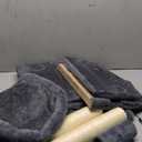 Cat Tree Tower with Scratching Post,Window Perch Bed for Large Adult Cats, 2 Small Condo Cubbies for Indoor Kittens