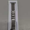 Metal Band Compatible with Apple Watch Bands for Women 40mm 41mm 42mm 38mm 44mm 45mm 46mm 49mm, Dressy Stainless Steel Link Bracelet, Designer Strap for iWatch Series 11/SE/10/9/8/7/6/5/4/3/2/1/Ultra (Silver)