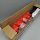 6 Inch Floating Rotating Ice Fishing Auger Drill Bit with 2 Ice Anchor Drill Adapter 2 Blades Nylon Attachment Convenient Fast Cutting Outdoor Equipment Tool (Red)