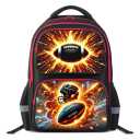 Backpack Set for Boys Girls, Kids Bookbag Combo with Lunch Box Pencil Case for Elementary Middle School, Adjustable Straps Schoolbag for Age Children 618