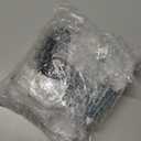 Ravinte 3 Pack 3" Drawer Pulls Flat Black Cabinet Cup Pulls Kitchen Hardware Cabinet Handles Drawer Handles Knobs 3 inch Hole Center