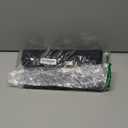 Silicone Dish Drying Mat with Drain Lip 16" x 13" Dish Drying Pad, Drain Mats for kitchen Counter ,Sink Drying Mat , Heat Resistant Stone Drying Mat - Black