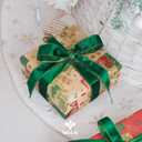 MEEDEE Hunter Green Velvet 1-1/2 Inch Thick Velvet Wired Ribbon 25 Yards Spool for Gift Wrapping, Tree Garland, Wreaths, Bows, Crafts Supply