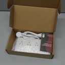 Power Strip with USB C 35W,10-in-1 Flat Plug Wall Charger - 5FT Extension Cord with 4AC, 3 USB A & 3 USB C - PD20W Charging Station for Multiple Devices - Travel Home Office (White)