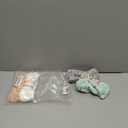 4 Pack Microfiber Towel Headbands for Washing Face, Spa & Skincare for Women (Beige, Flesh Pink, Grey, Green)