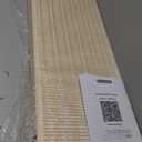 3 Panel Short Panel Divider Screen,3.95 FT Tall Bamboo Room Divider Folding Privacy Screen,Short Panel Divider Freestanding Room Divider for Room Seperation,Beige