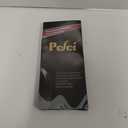 Pefei Tweezers Set - Professional Stainless Steel Tweezers for Eyebrows - Great Precision for Facial Hair, Splinter and Ingrown Hair Removal (Black)