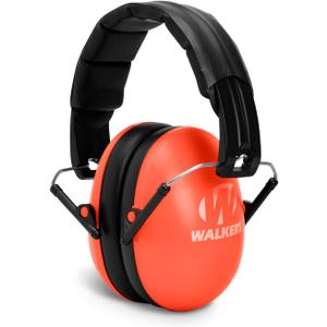 WALKER'S Youth & Women's Shooting Low Profile Folding Padded Headband Adjustable Hearing Protection Earmuffs